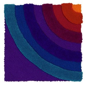 Amini rug module Domino 1/4 Circle Positive