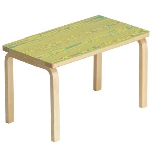 Artek Bench 153B ColoRing green-yellow