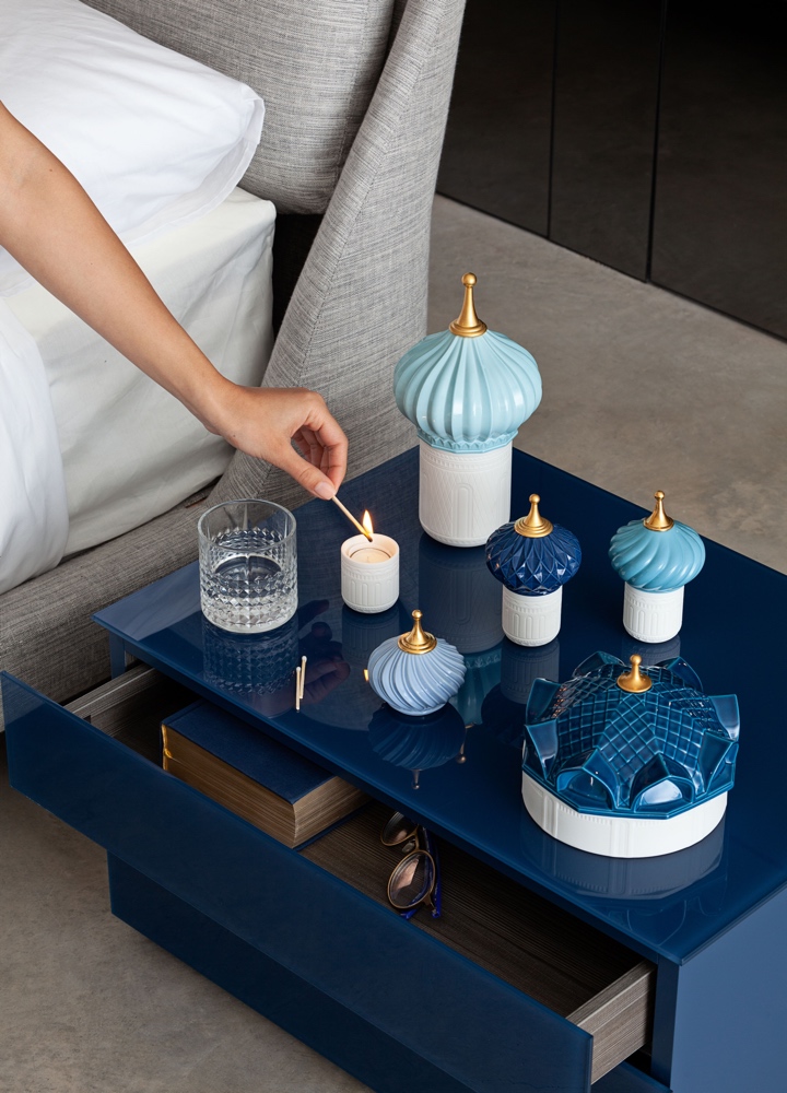 Lladró scented candle 1001 Lights Blue Spire - Bild 6