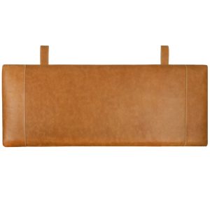 NAHKA leather back cushion Dear Oak
